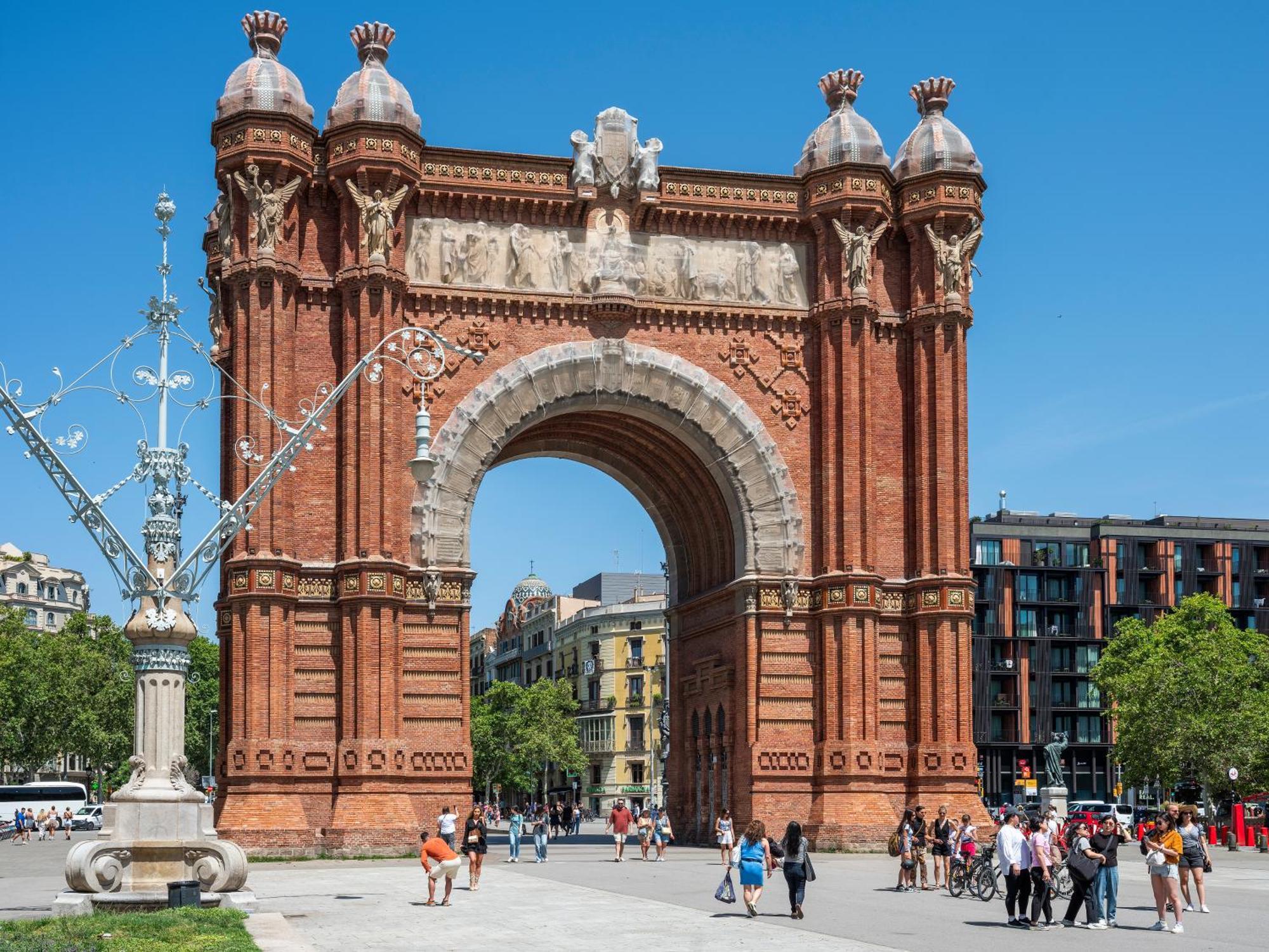 Aspasios Arc De Triomf Apartments Barcelona Exteriör bild